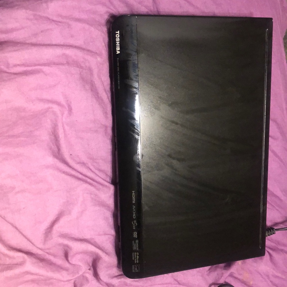 Toshiba BDX1100 Blu-Ray Disc Player, Black